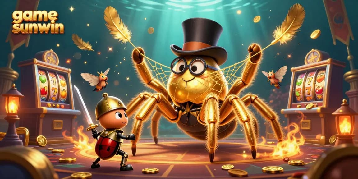 Play engaging game sunwin for a thrilling casino adventure with golden tarantulas and beetle knights.