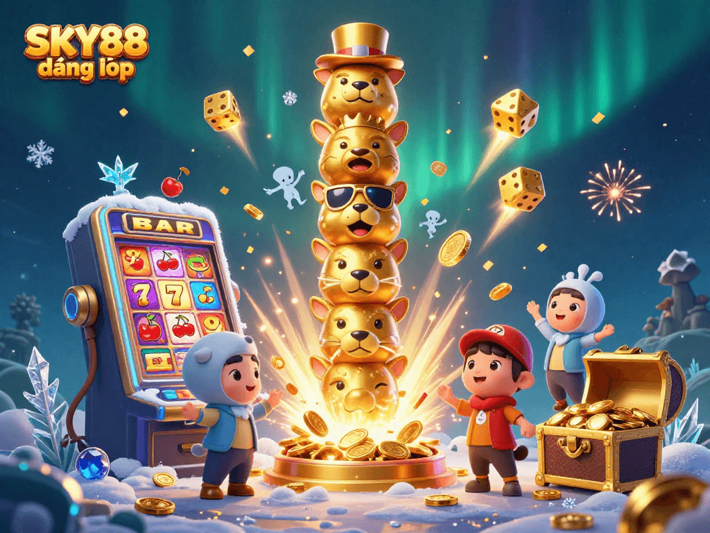 Engage in thrilling gameplay with SKY88 đăng nhập, featuring vibrant casino elements and dynamic action.