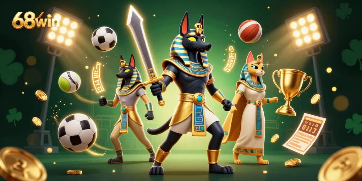 Experience dynamic betting action with 68win's exciting gaming elements and vibrant visuals.