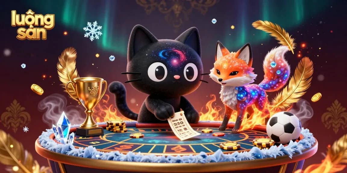 Experience engaging sports betting action with lương sơn at a vibrant cosmic table surrounded by dynamic elements.