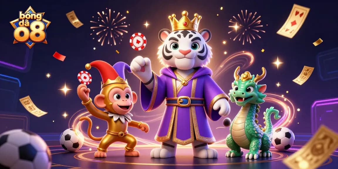 Experience the excitement of bóng đá o8 with dynamic sports elements and vibrant casino visuals.