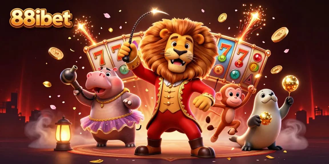 Experience thrilling jackpots at 88ibet with vibrant characters and dynamic casino elements.