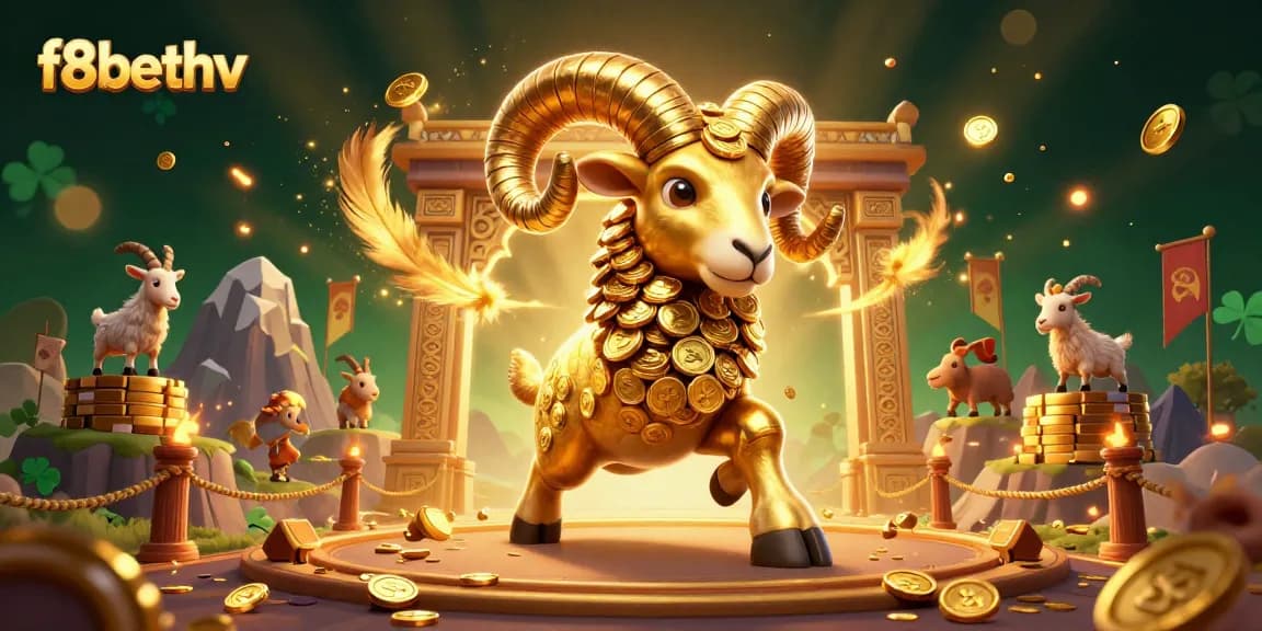 Engage with f8bethv's thrilling online casino action featuring dynamic golden characters and rich decorations.