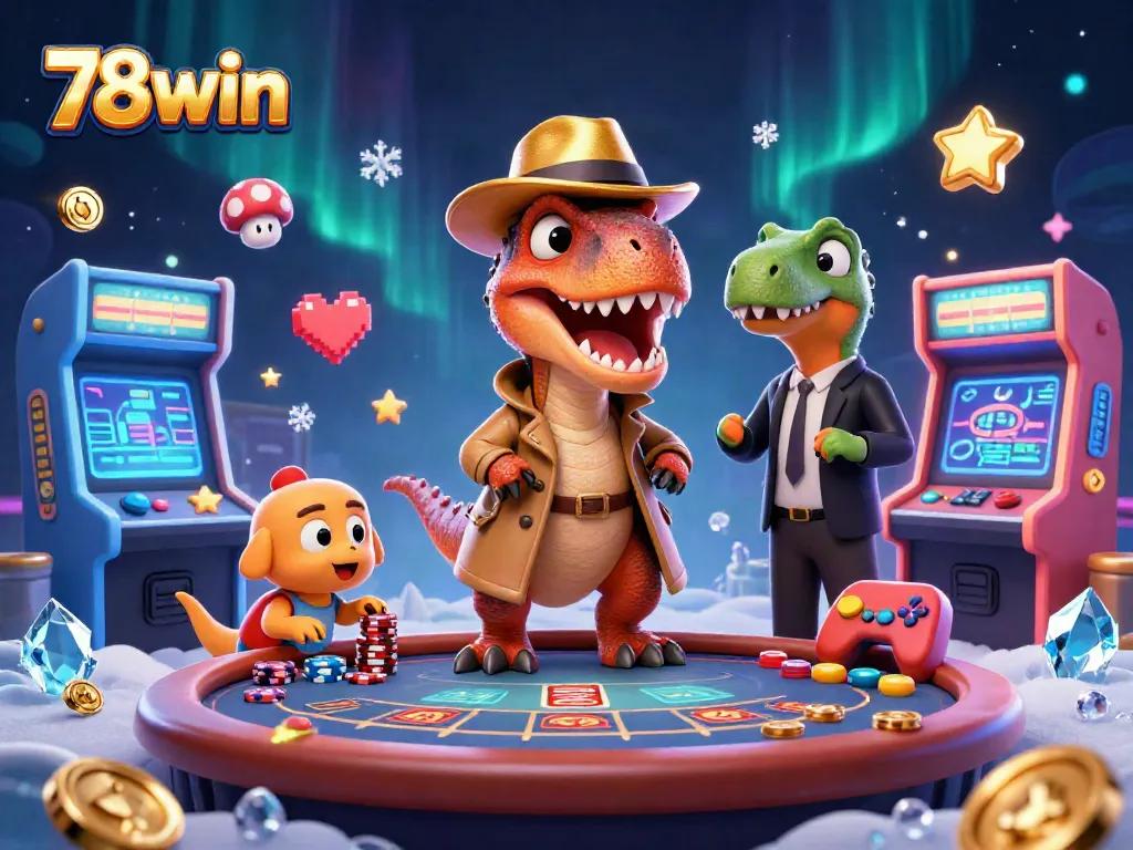Experience thrilling blackjack action at 78win with a velociraptor card counter, stegosaurus pit boss, and a compy pickpocket.