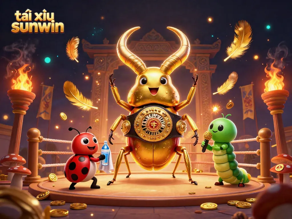 Experience the thrilling action of tài xỉu sunwin in this vibrant 3D depiction with dynamic characters and rich casino elements.