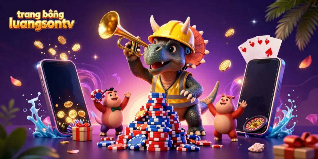 Experience engaging gameplay with trang bóng luongsontv showcasing vibrant casino elements.