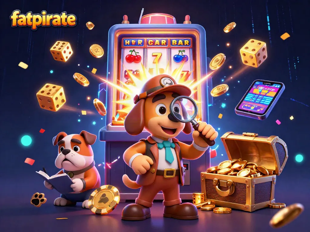 Engage with the exciting world of fatpirate casino featuring a detective bloodhound and jackpot themes.