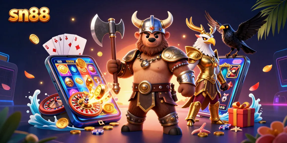 Engage in thrilling gameplay at sn88 with vibrant slot games and dynamic 3D characters.