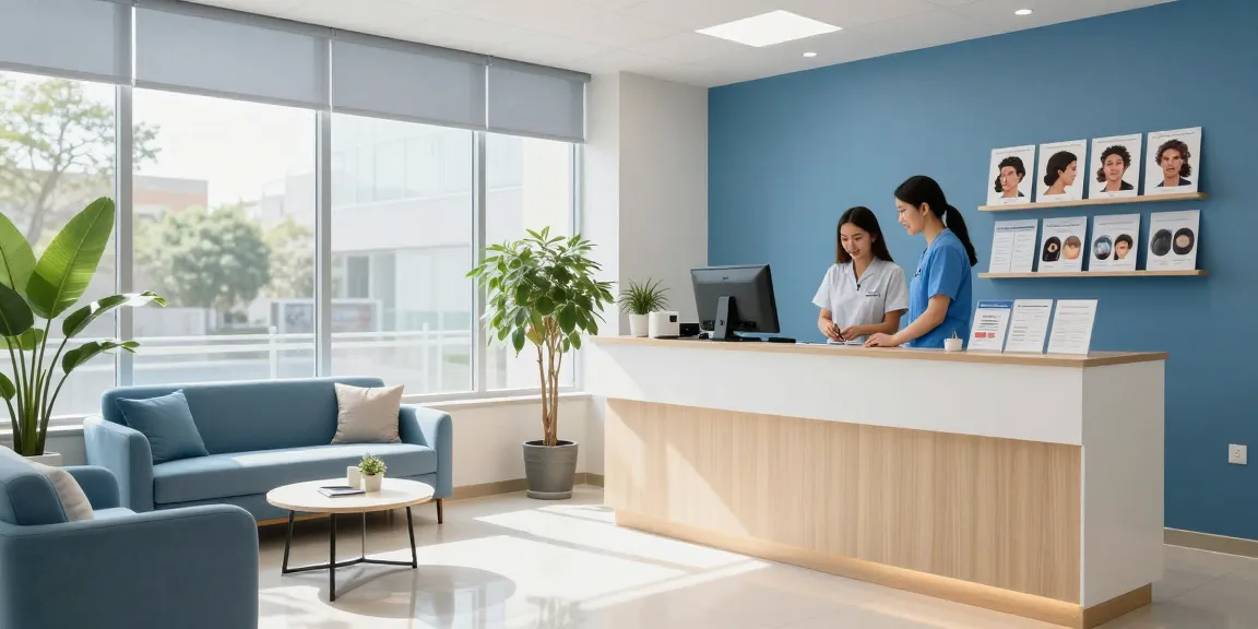 Hair transplant istanbul cost explained in a welcoming health clinic with a compassionate healthcare provider.