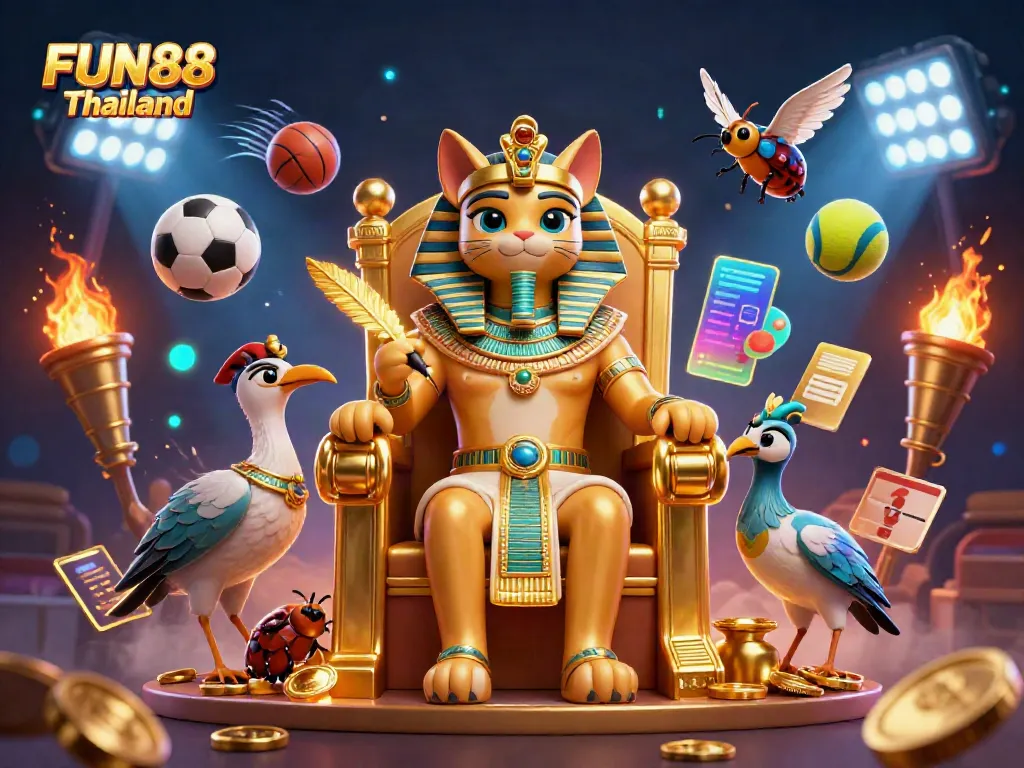 Engage with the online betting excitement at FUN88 Thailand featuring dynamic sports elements.