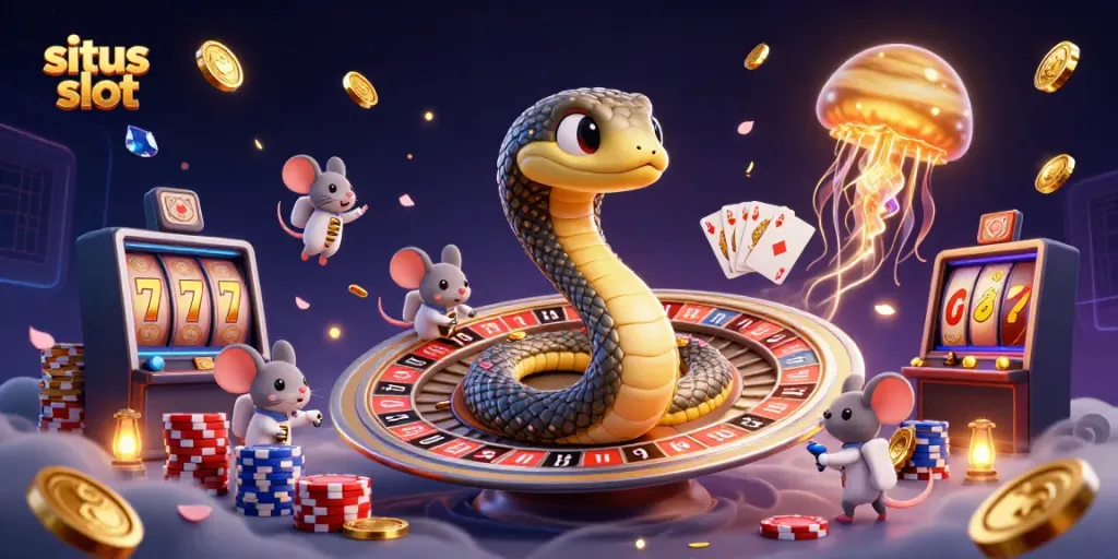 Experience thrilling gameplay with situs slot as astronaut mice bet on Saturn’s roulette rings