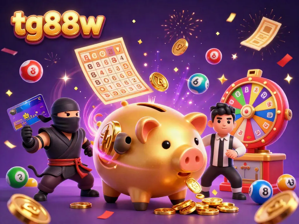 Experience dynamic gambling action with tg88w's vibrant casino and gaming elements.