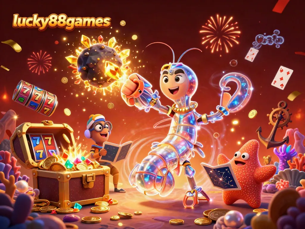 Experience the thrill of lucky88games with epic casino-inspired visuals and vibrant underwater action.