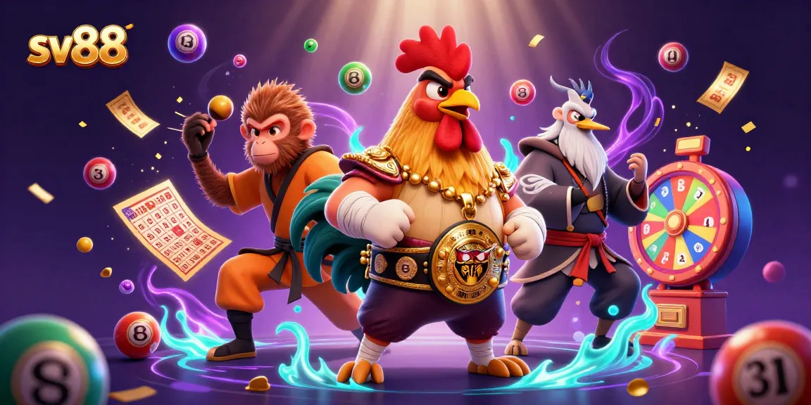 Experience thrilling moments at sv88 with our exciting gambling scene featuring vibrant characters and action.
