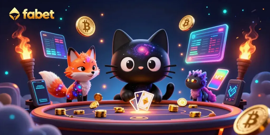 Experience winning strategies at fabet's vibrant cosmic casino with dynamic games and crypto elements.
