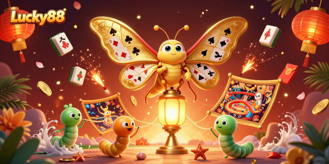 Experience thrilling gaming moments at Lucky88 with dynamic casino scenes and vibrant visuals.