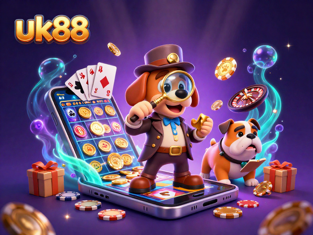 uk88 players explore winning strategies with a 3D detective and immersive casino elements