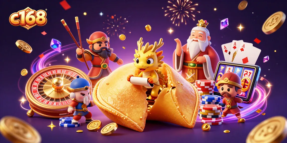 Experience the excitement of c168 with a captivating 3D casino scene filled with lively characters and dynamic game elements.