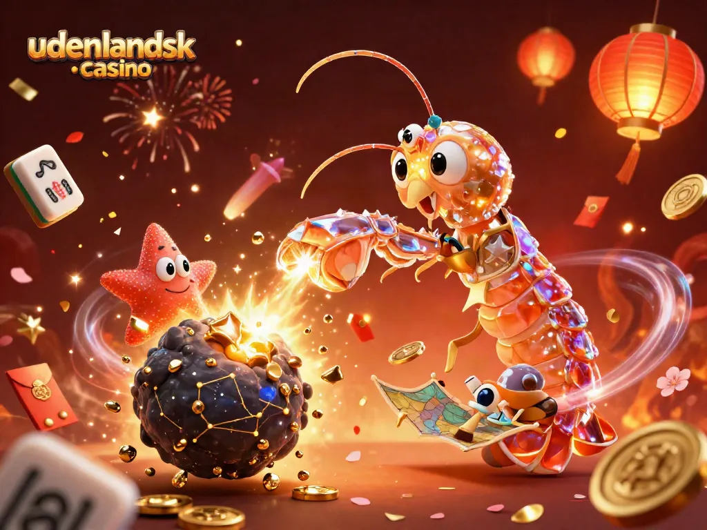 Experience the excitement of udenlandsk casino with a cosmic scene of fortune and fun.