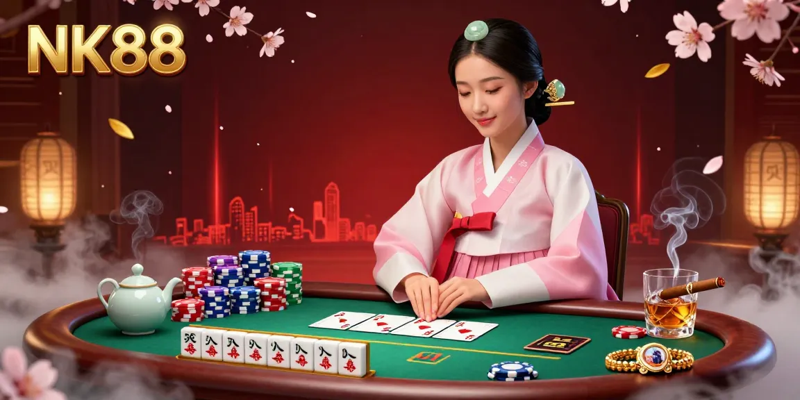 Engage with NK88's vibrant casino atmosphere, featuring poker, mahjong, and immersive gaming elements.