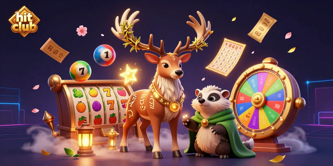 Experience the thrill of hit club with vibrant slot reels, colorful game elements, and magical characters.