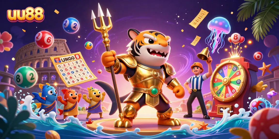 Engage with exciting gameplay at uu88 featuring vibrant 3D casino elements and characters.