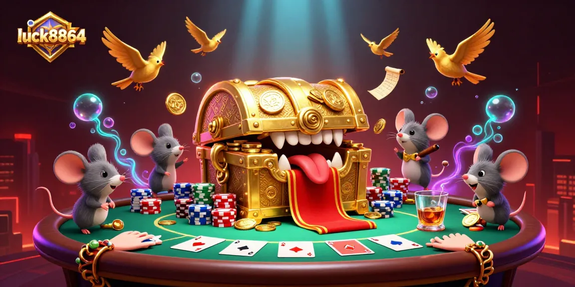 Engage with the excitement of luck8864, where fortune awaits in a vibrant casino scene.