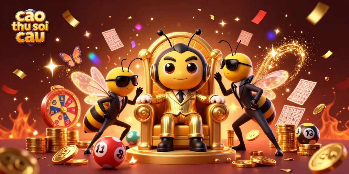 Experience vibrant gaming action with cao thu soi cau in a dynamic lottery scene packed with characters and excitement.